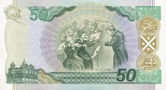 Scotland 50 Pounds, 1995-2006 reverse