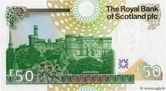 Scotland 50 Pounds, 2005 reverse