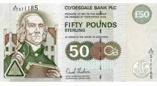 Scotland 50 Pounds, 2006 obverse