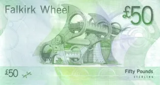 Scotland 50 Pounds, 2007-2016 reverse