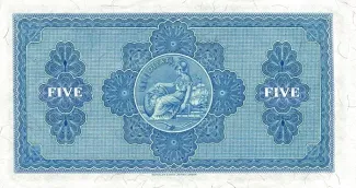 Scotland 5 Pounds, 1944-1959 reverse