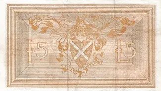 Scotland 5 Pounds, 1945-1948 reverse