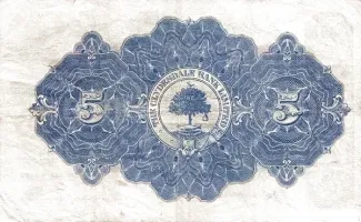 Scotland 5 Pounds, 1948-1949 reverse