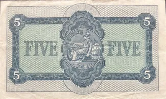 Scotland 5 Pounds, 1962-1964 reverse