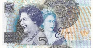 Scotland 5 Pounds, 2002 P-362 reverse