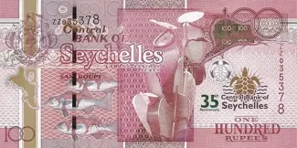 Seychelles 100 Rupees, 2013 P-47 obverse