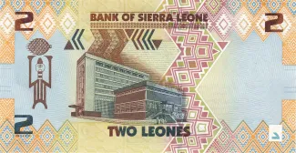 Sierra Leone 2 Leones, 2022 reverse
