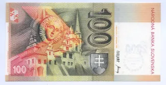 Slovakia 100 Kroner, 1993 P-36 reverse