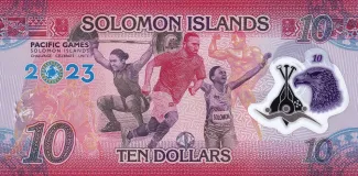 Solomon Islands 10 Dollars, 2023 reverse