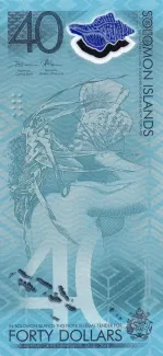 Solomon Islands 40 Dollars, 2018 P-37 obverse
