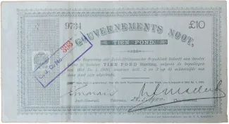 South Africa (pre-Union) 10 Pond, 1900 image