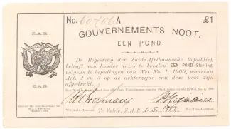 South Africa (pre-Union) 1 Pond, 1902 image