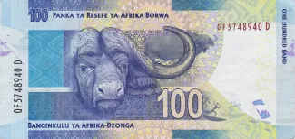 South Africa 100 Rand, 2014 reverse
