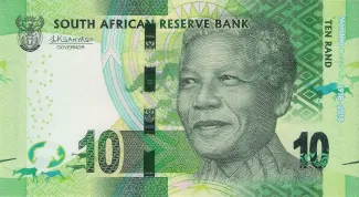 South Africa 10 Rand, 2018 P-143 obverse