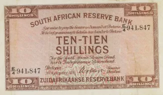 South Africa 10 Shillings, 1926 image
