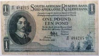 South Africa 1 Pound, 1959 image