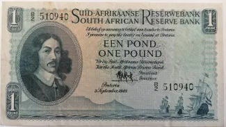 South Africa 1 Pound, 1959 image