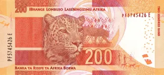 South Africa 200 Rand, 2013-2016 reverse