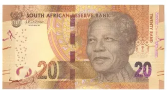 South Africa 20 Rand, 2018 P-144 obverse