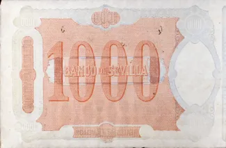 Spain 1.000 Reales de Vellón,  reverse