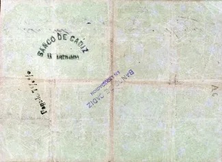 Spain 100 Reales de Vellón,  reverse