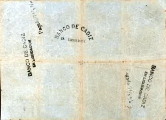 Spain 200 Reales de Vellón,  reverse