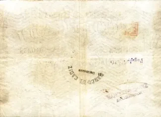 Spain 4.000 Reales de Vellón,  reverse