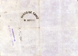 Spain 500 Reales de Vellón,  reverse