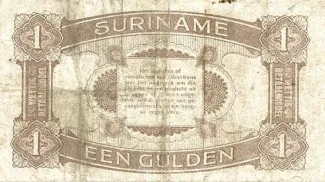 Suriname 1 Gulden, 1920 reverse