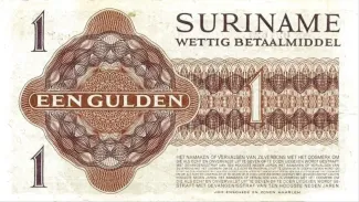 Suriname 1 Gulden, 1949 reverse
