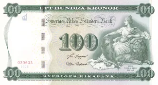 Sweden 100 Kronor, 2005 P-68 obverse