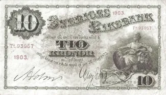 Sweden 10 Kronor, 1905 image
