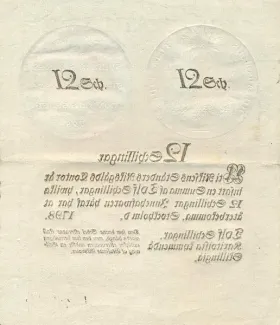 Sweden 12 Schillingar, 1797-1799 reverse