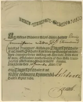 Sweden 24 Daler, 1748-1758 obverse