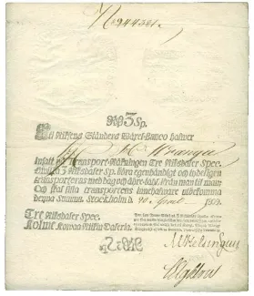 Sweden 3 Riksdaler, 1787-1812 obverse