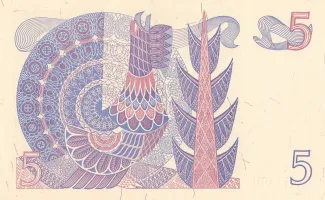 Sweden 5 Kronor, 1965-1981 reverse