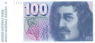 Switzerland 100 Francs 6th, 1975-1993 obverse