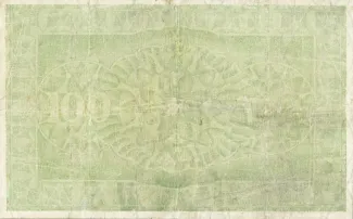 Syria 100 Livres, 1942 reverse