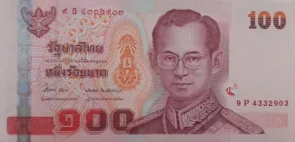 Thailand 100 Baht, 2012 P-126 obverse
