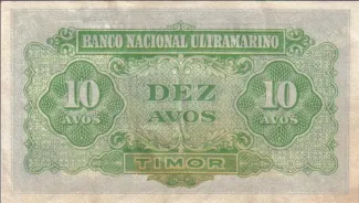 Timor-Leste 10 Avos, 1940 P-13 reverse