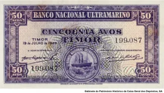 Timor-Leste 50 Avos, 1940 P-14 obverse