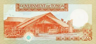 Tonga 20 Pa’anga, 1985-1988 reverse
