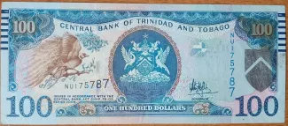 Trinidad and Tobago 100 Dollars, 2006 obverse