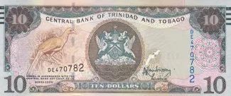 Trinidad and Tobago 10 Dollars, 2006 obverse