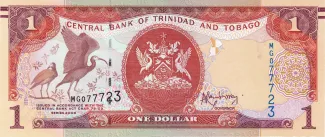 Trinidad and Tobago 1 Dollar, 2006 obverse