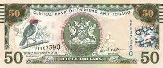 Trinidad and Tobago 50 Dollars, 2006 obverse