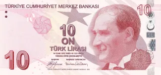 Turkey 10 Lira, 2025 image
