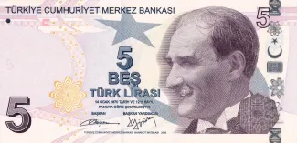 Turkey 5 Lira, 2024 image