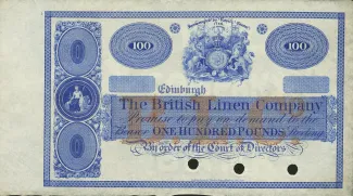 Scotland 100 Pounds, 1879-1904 obverse