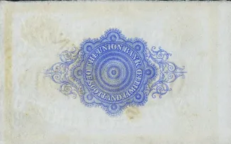 Scotland 10 Pounds, 1893 reverse